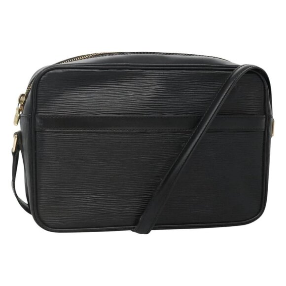 LOUIS VUITTON Epi Trocadero 27 Shoulder Bag Black - Picture 1 of 16
